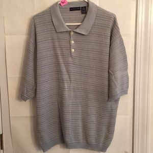 Northern Isles Men’s Knit Shirt Size XXL LT Blue
